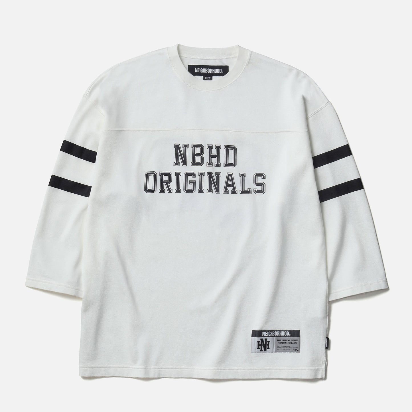 FOOTBALL SHIRT LS / WHITE