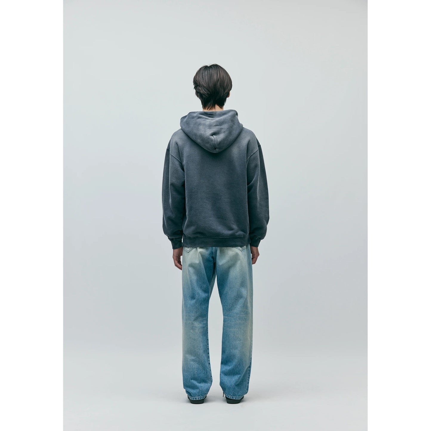 NH X OOTD . SWEAT HOODIE LS / BLACK