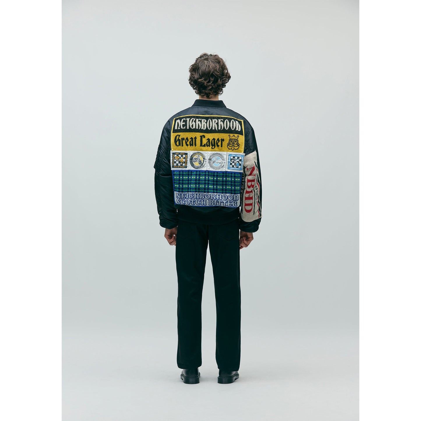 MA-1 FLIGHT JACKET MOD / BLACK