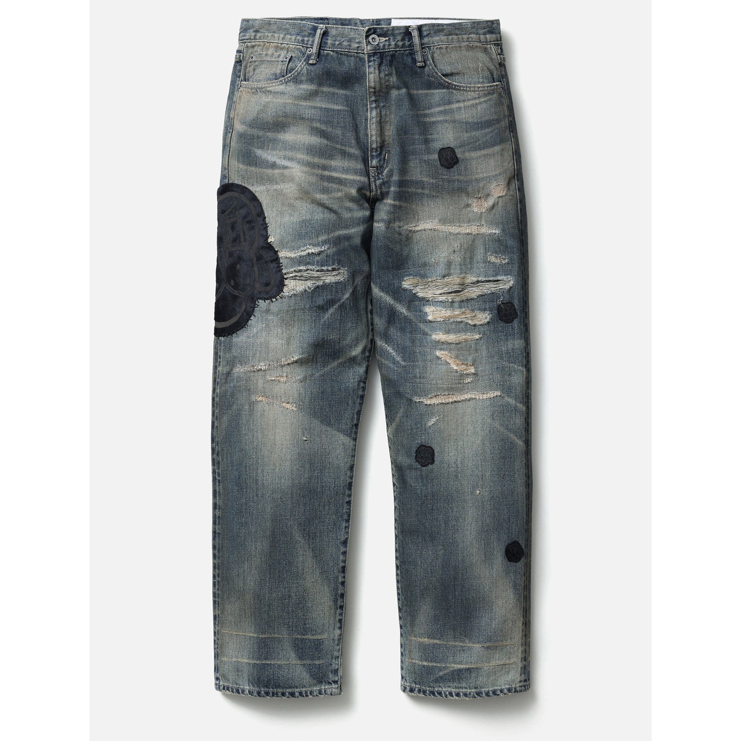 NH x CHITO . SAVAGE DENIM DP BASIC PANTS / INDIGO