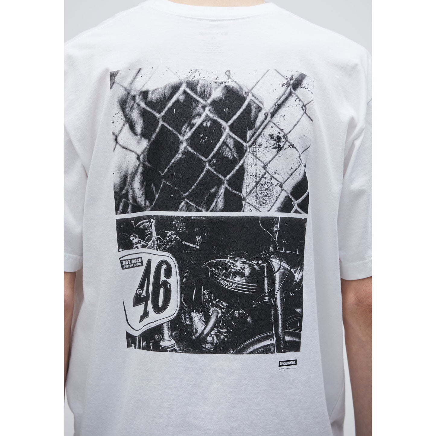 NH X OSAMU NAGAHAMA . TEE SS-5 / WHITE
