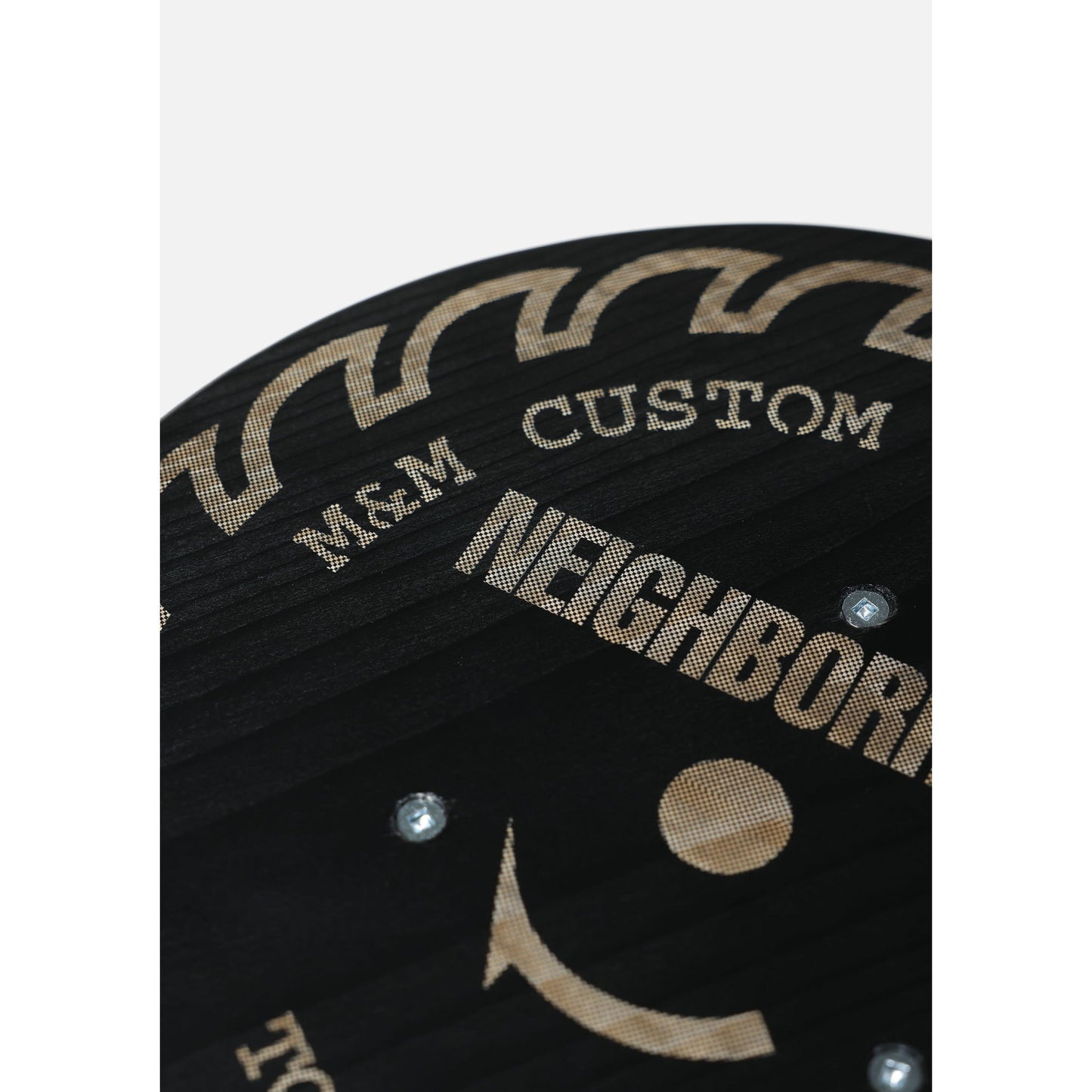 NH X M&M . STOOL-1 / BLACK×NATURAL