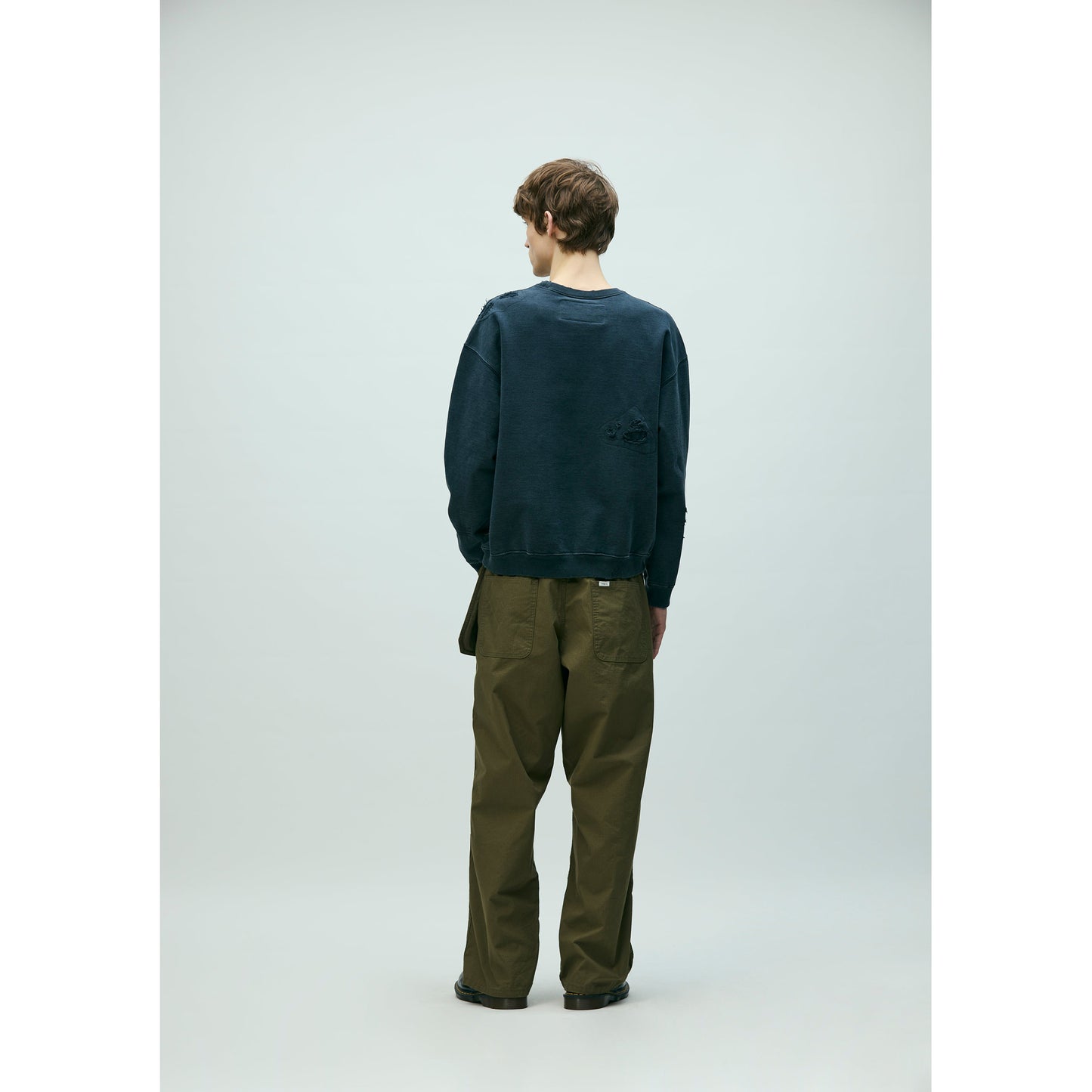 SAVAGE SWEAT SHIRT LS / BLACK