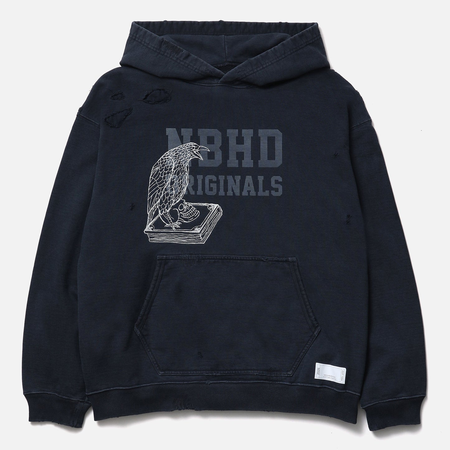 SAVAGE SWEAT HOODIE LS / BLACK