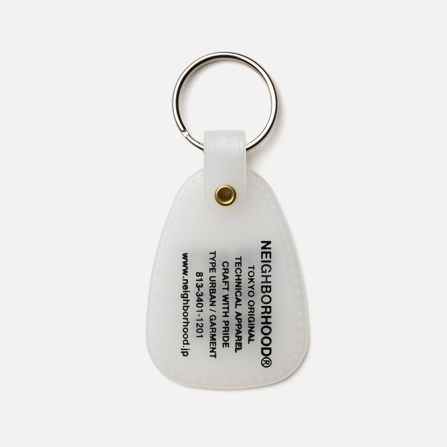 ADVERTISING KEYHOLDER / GLOW IN THE DARK
