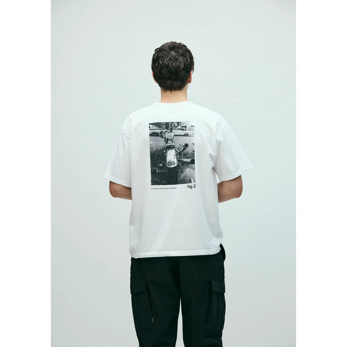 NH X OSAMU NAGAHAMA . TEE SS-2 / WHITE