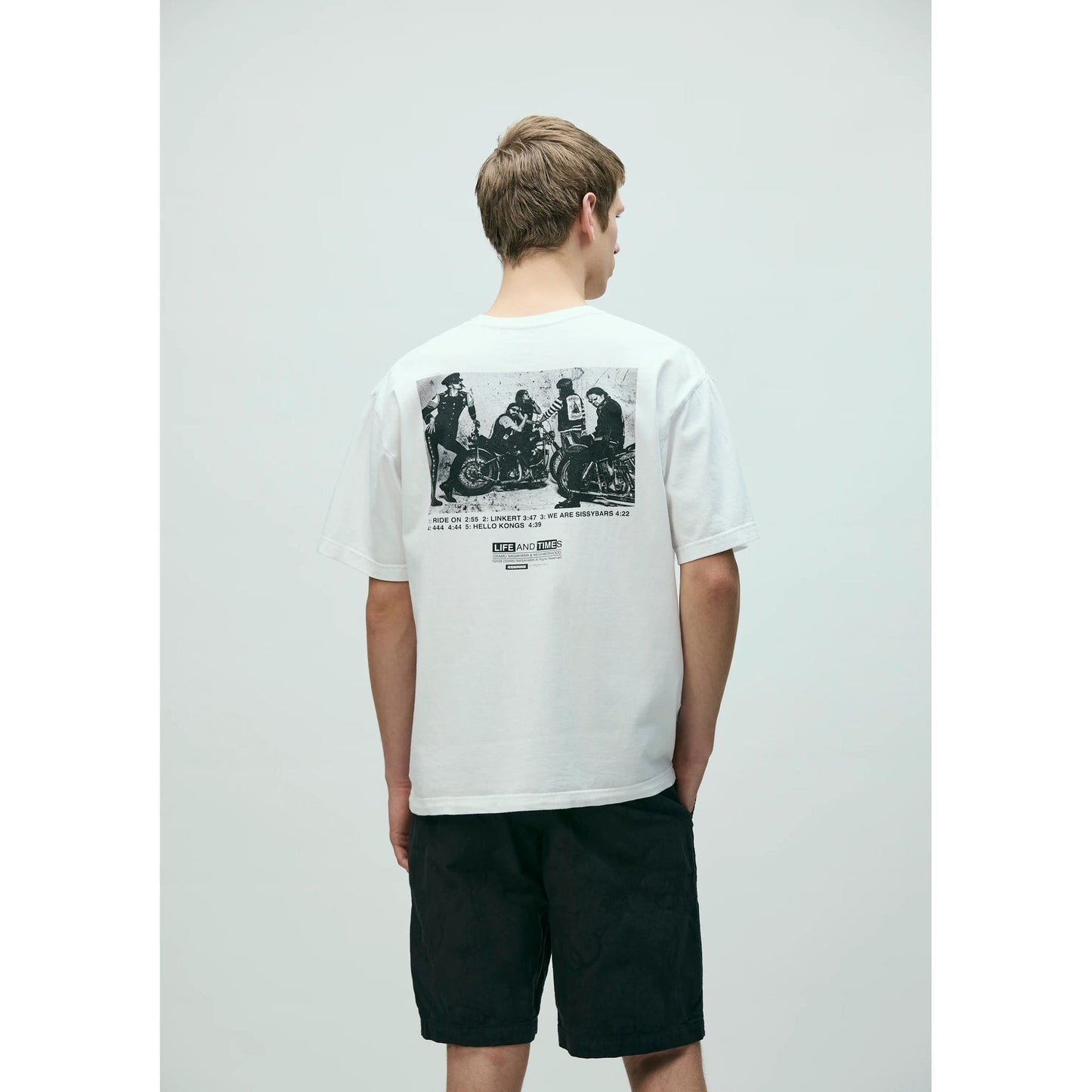 NH X OSAMU NAGAHAMA . TEE SS-3 / WHITE