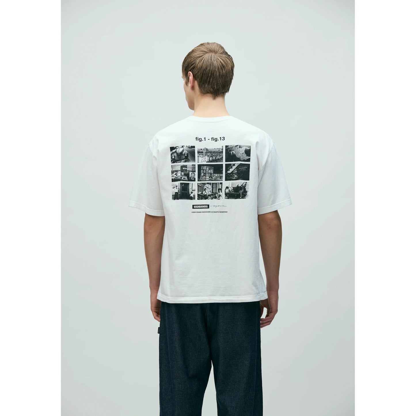 NH X OSAMU NAGAHAMA . TEE SS-4 / WHITE