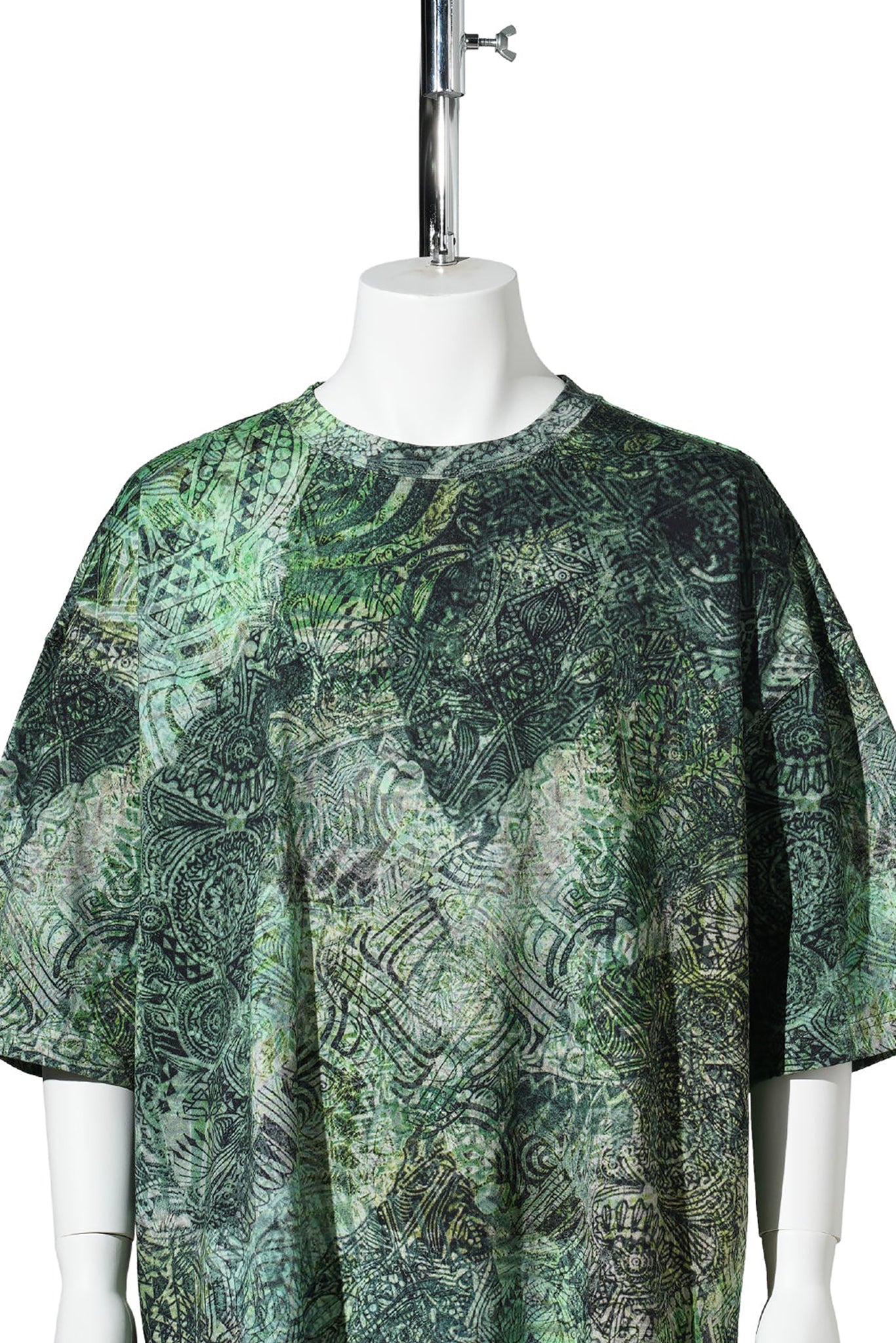 S/S TEE / GREEN CAMO