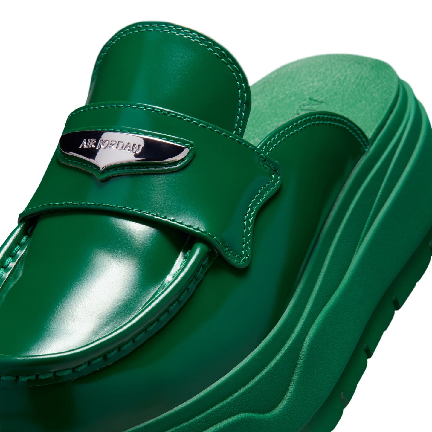 WMNS AIR JORDAN MULE / 300:MALACHITE/METALLIC SILVER