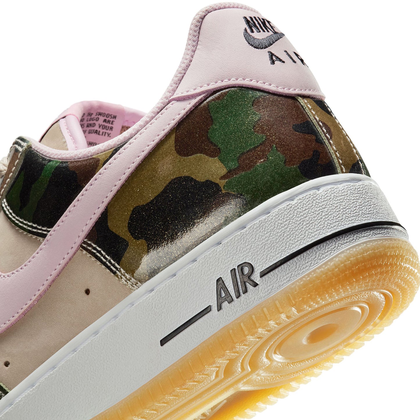 AIR FORCE 1 LOW RETRO / 200:DESERT KHAKI/PINK FOAM-BLACK