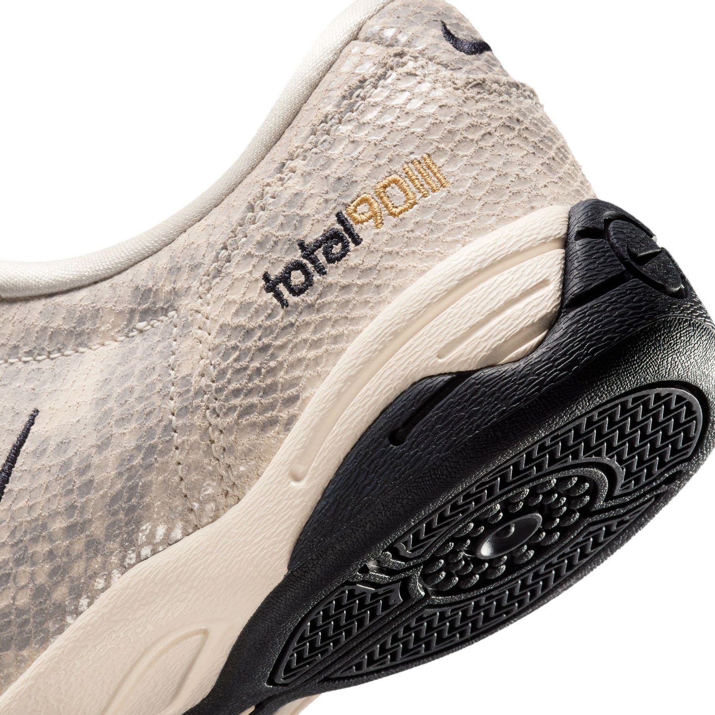 WMNS NIKE T90 SE / 100:PALE IVORY/BLACK-PALE IVORY