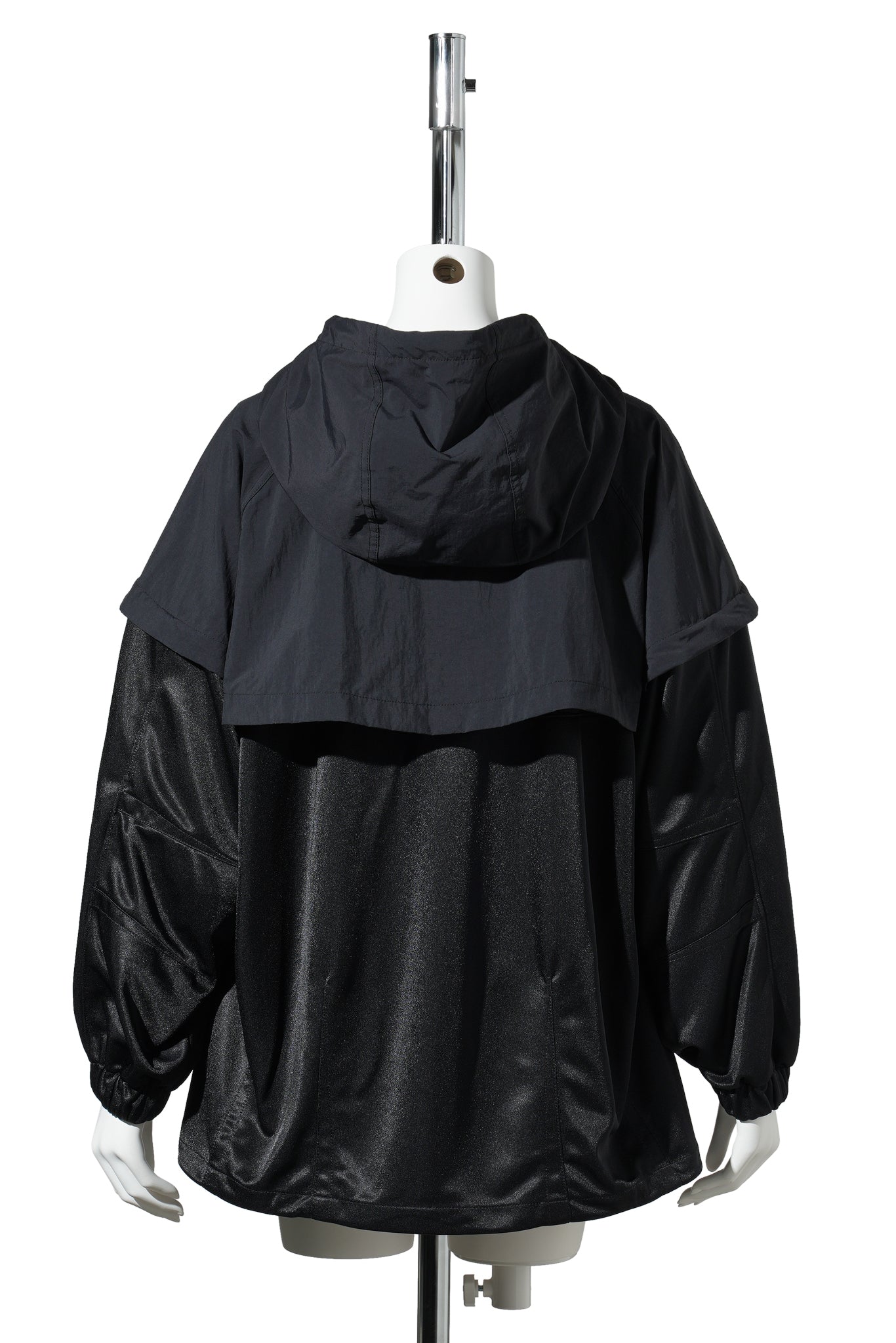 NIKE WOMEN’S NSW OS WR HOODIE JACKET MOD / 010:BLACK/BLACK/BLACK