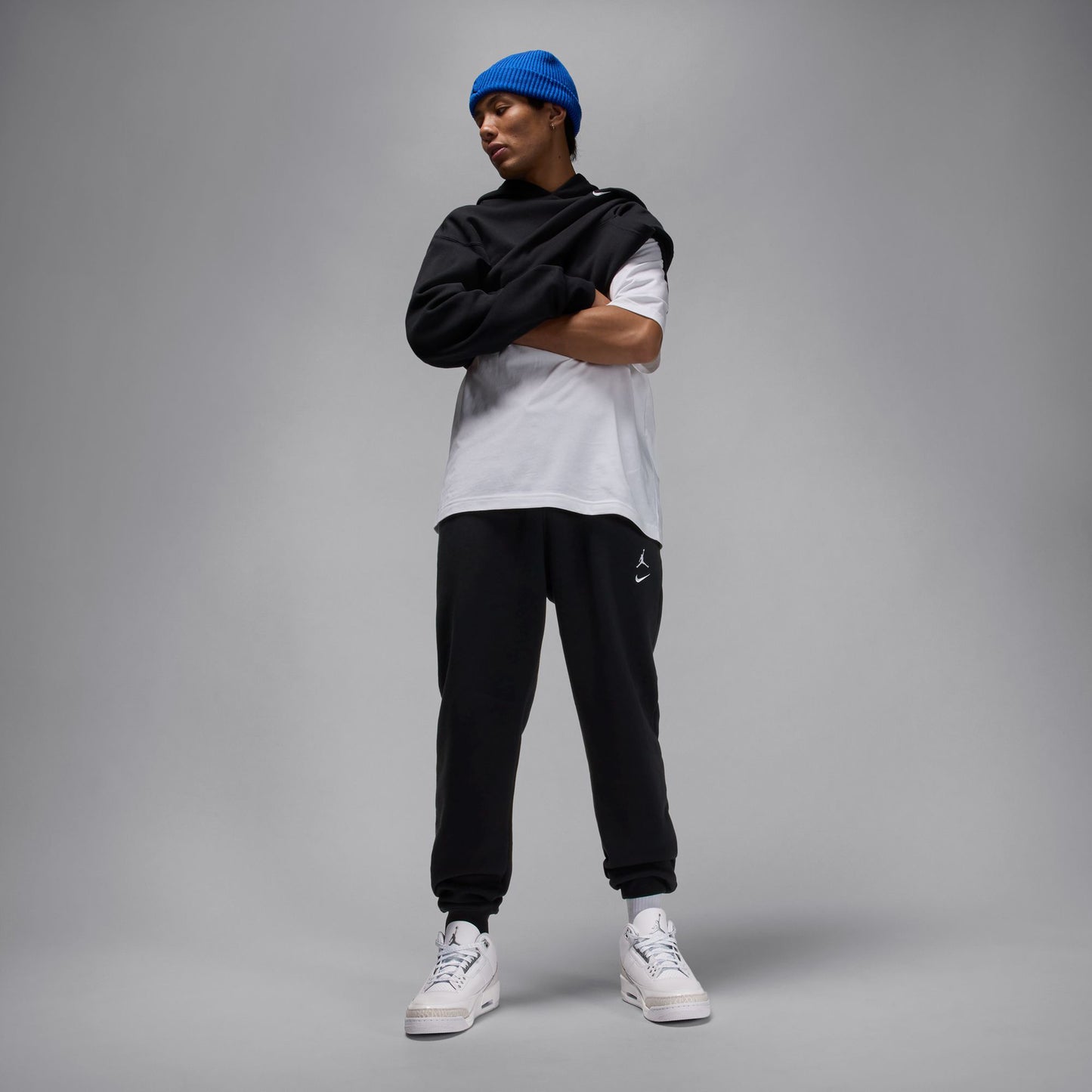 AIR JORDAN 3 RETRO / 111:WHITE/METALLIC SILVER-WHITE