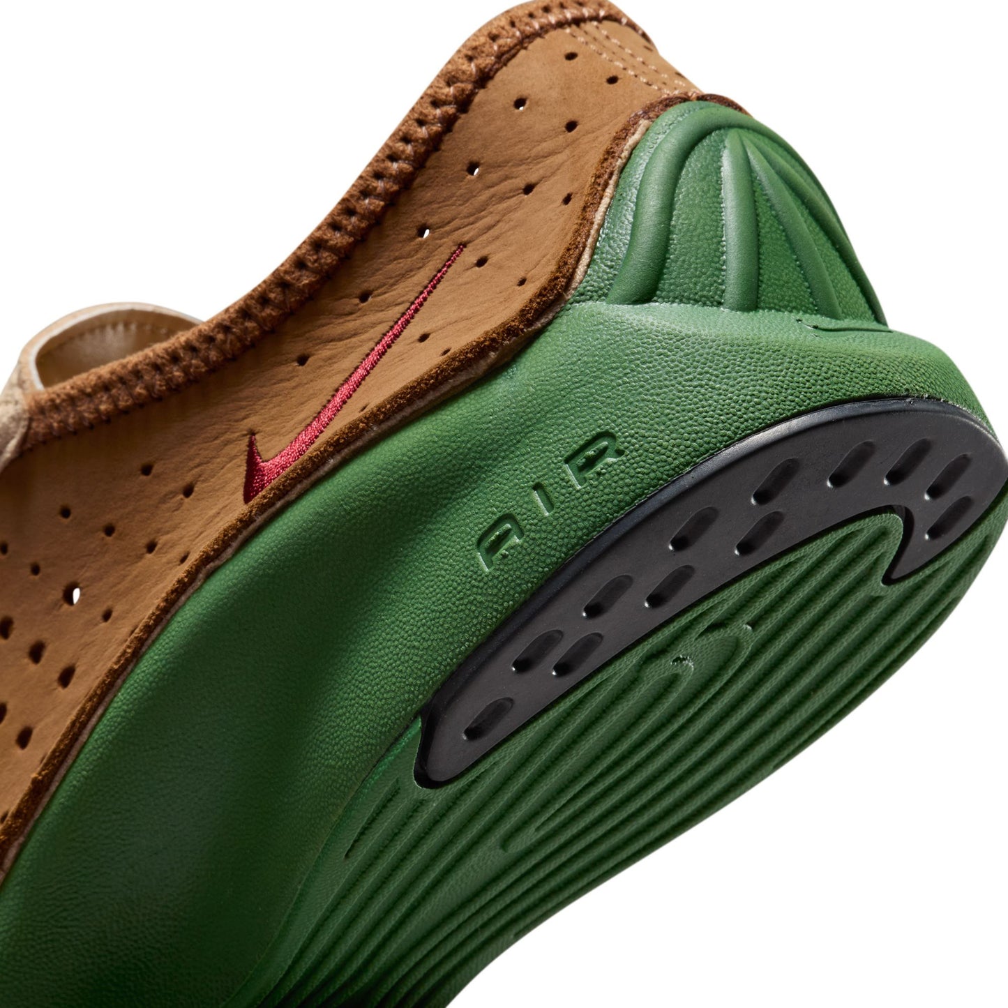 W NIKE AIR SUPERFLY / 200:ALE BROWN/TEAM RED-TREELINE