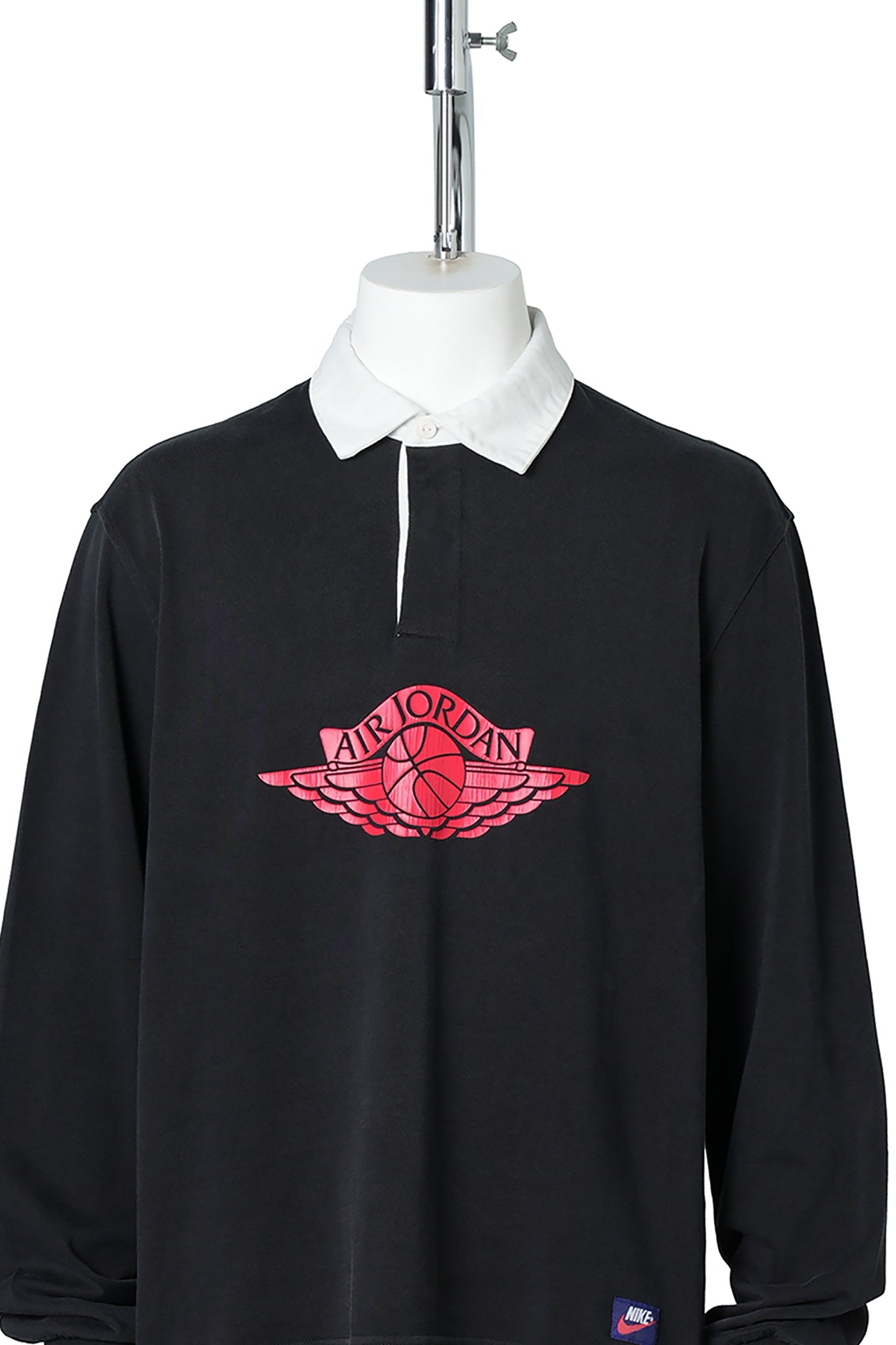 JORDAN FLT ESS RUGBY LONG-SLEEVE TOP / 010:BLACK