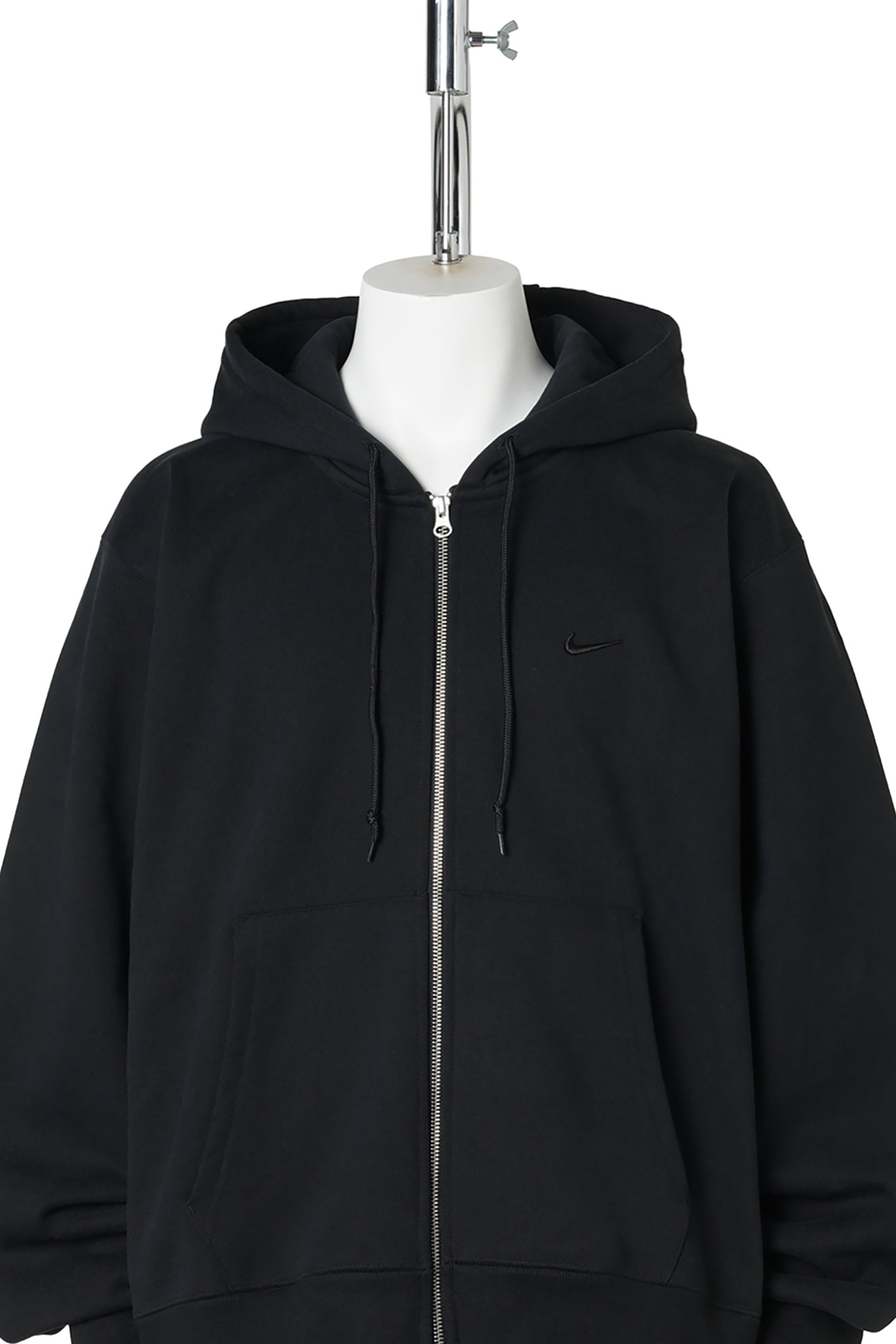 NIKE NRG 560 FLEECE FULL-ZIP HOODIE / 010:BLACK