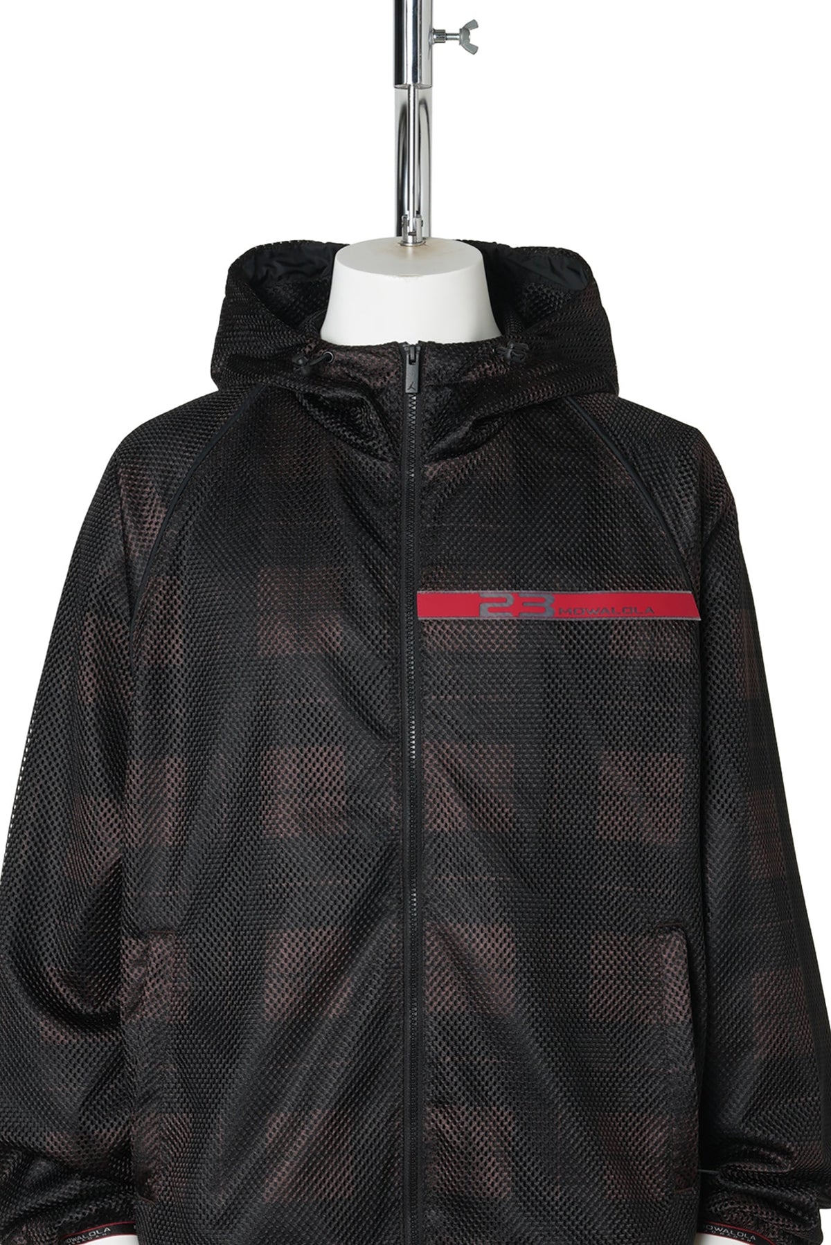 JORDAN MWL TRACK JACKET / 261:DARK CINDER/BLACK/FLAT PEWTER/GYM RED