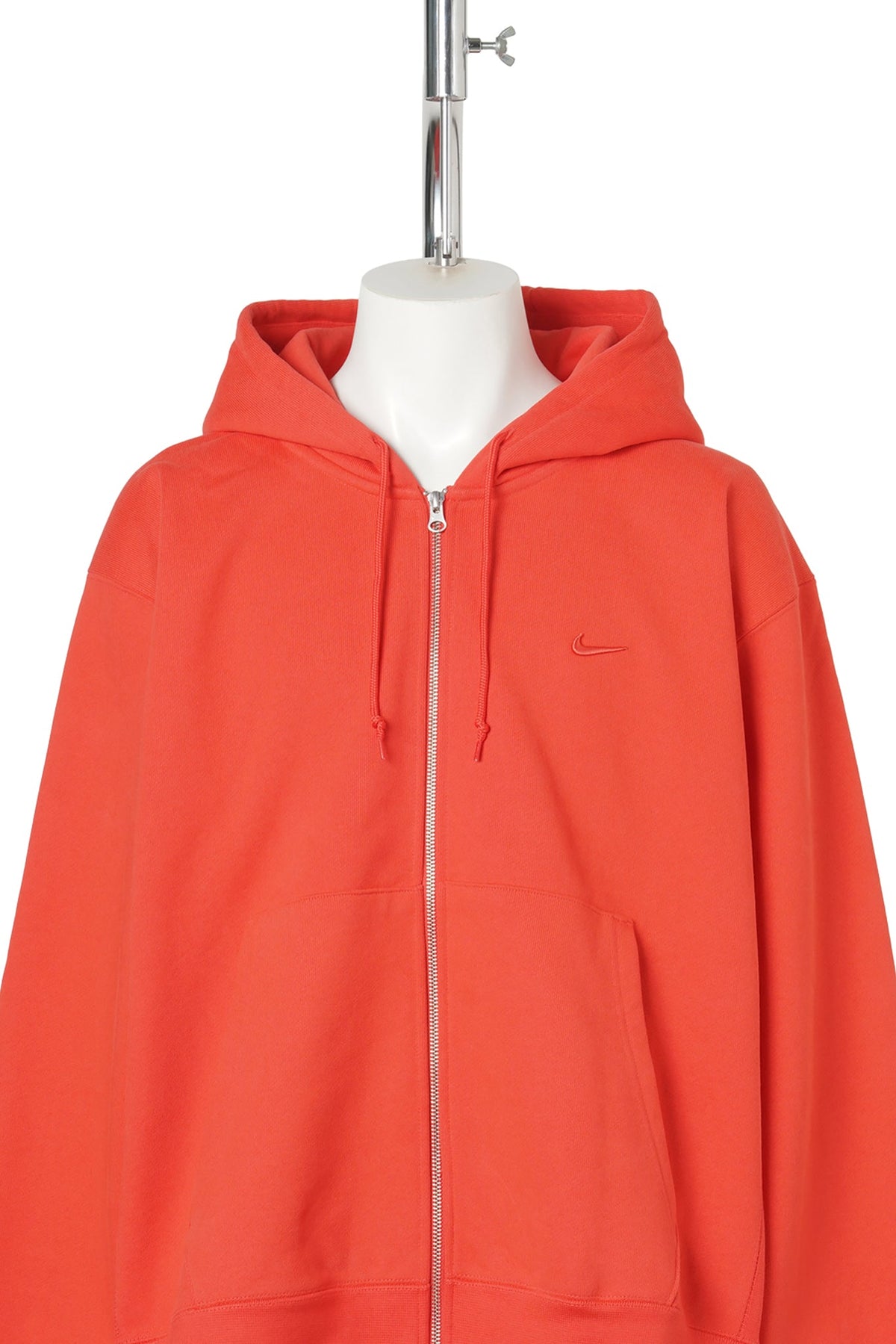 NIKE NRG 560 FLEECE FULL-ZIP HOODIE / 696:LT CRIMSON