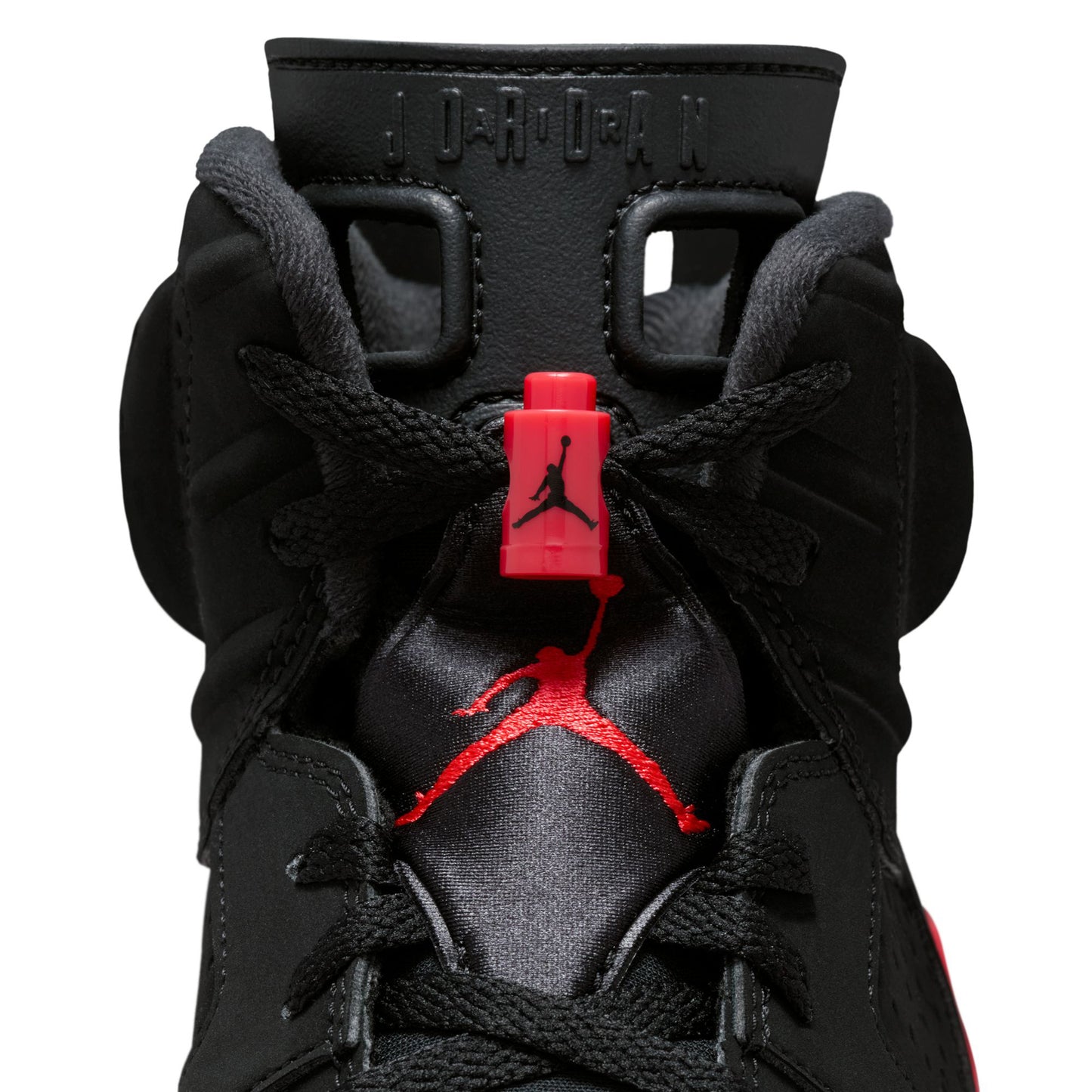 AIR JORDAN 6 RETRO / 001:BLACK/LT CRIMSON