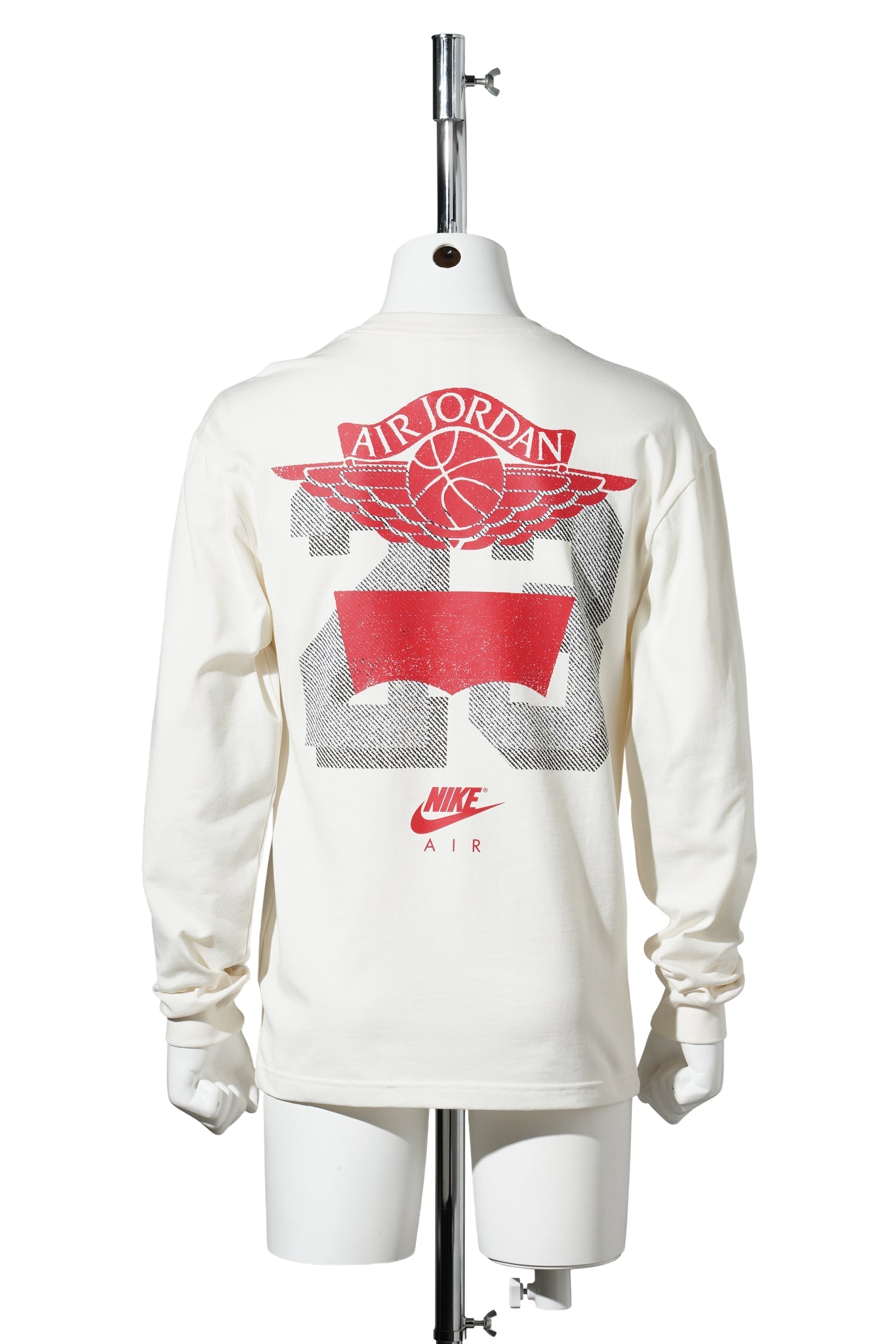 JORDAN x LEVI’S L/S T-SHIRT / 110:PALE IVORY/BLACK/UNIVERSITY RED