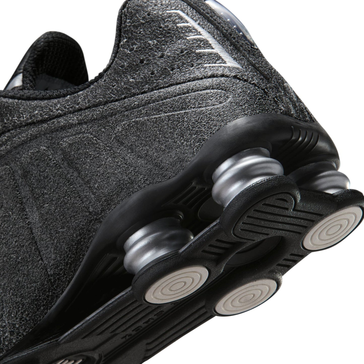 NIKE SHOX R4 QS / 002:BLACK/SAIL-LT SMOKE GREY