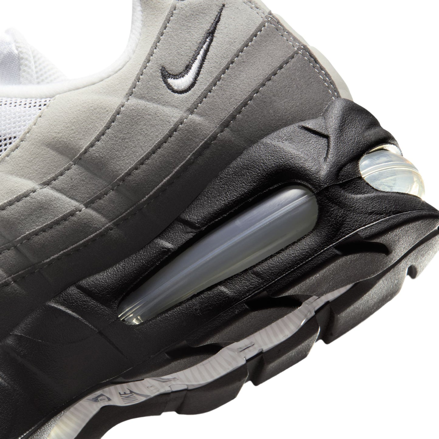 NIKE AIR MAX 95 BIG BUBBLE / 007:BLACK/WHITE-MEDIUM ASH