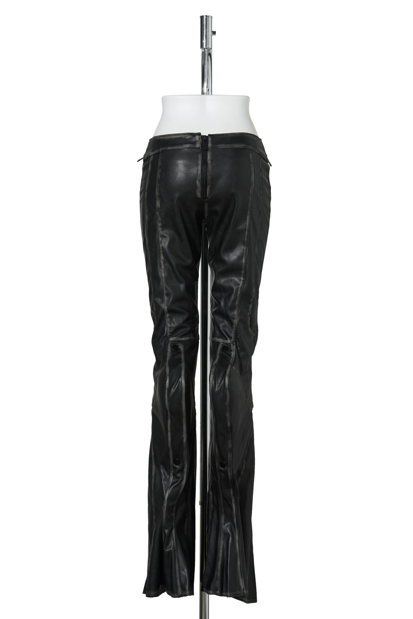 MUTANT BIKER PANTS / BLACK WASHED