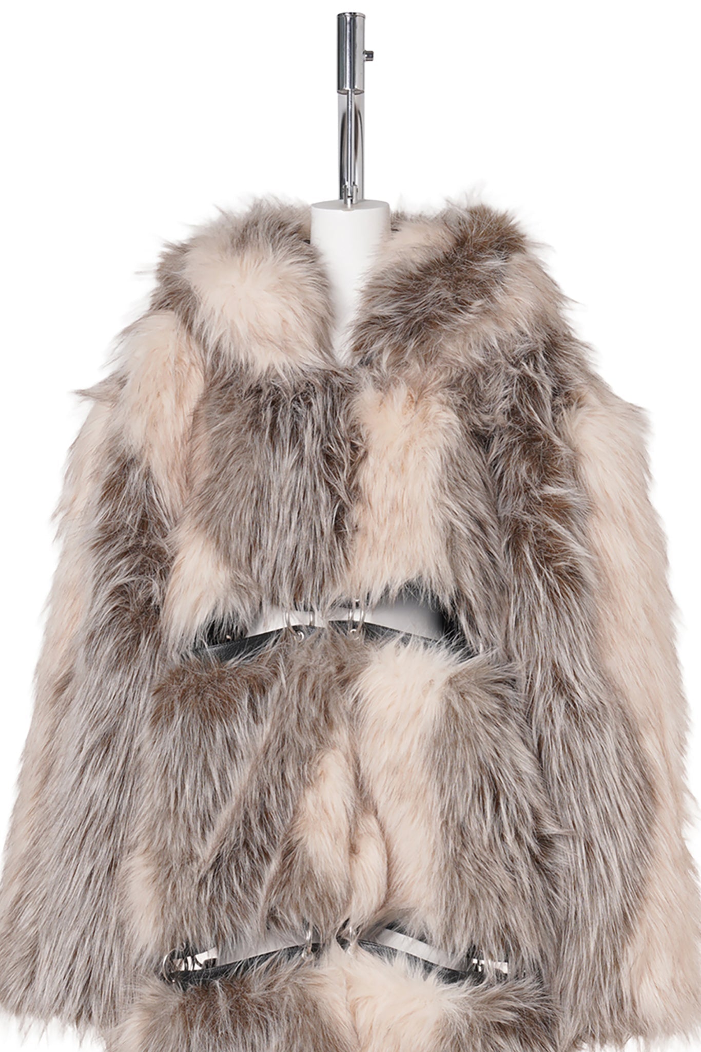 VIP FAUX FUR COAT / DUNE
