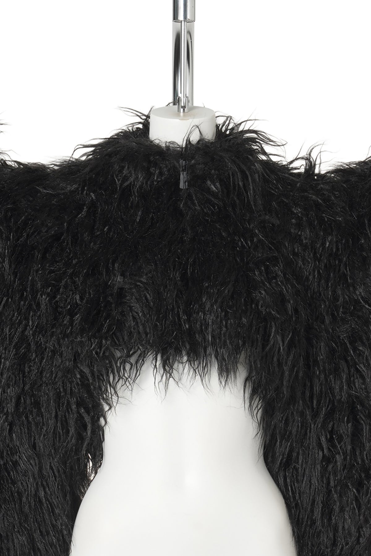 DOOMSDAY FUR BOLERO JACKET / BLACK