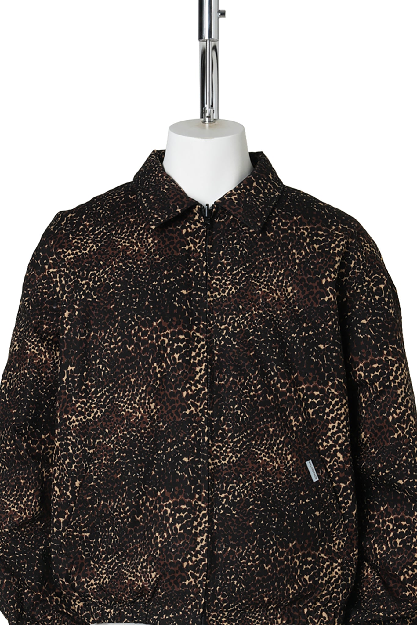 LEOPARD REVERSIBLE DOWN PUFFER JACKET / LEOPARD/BROWN