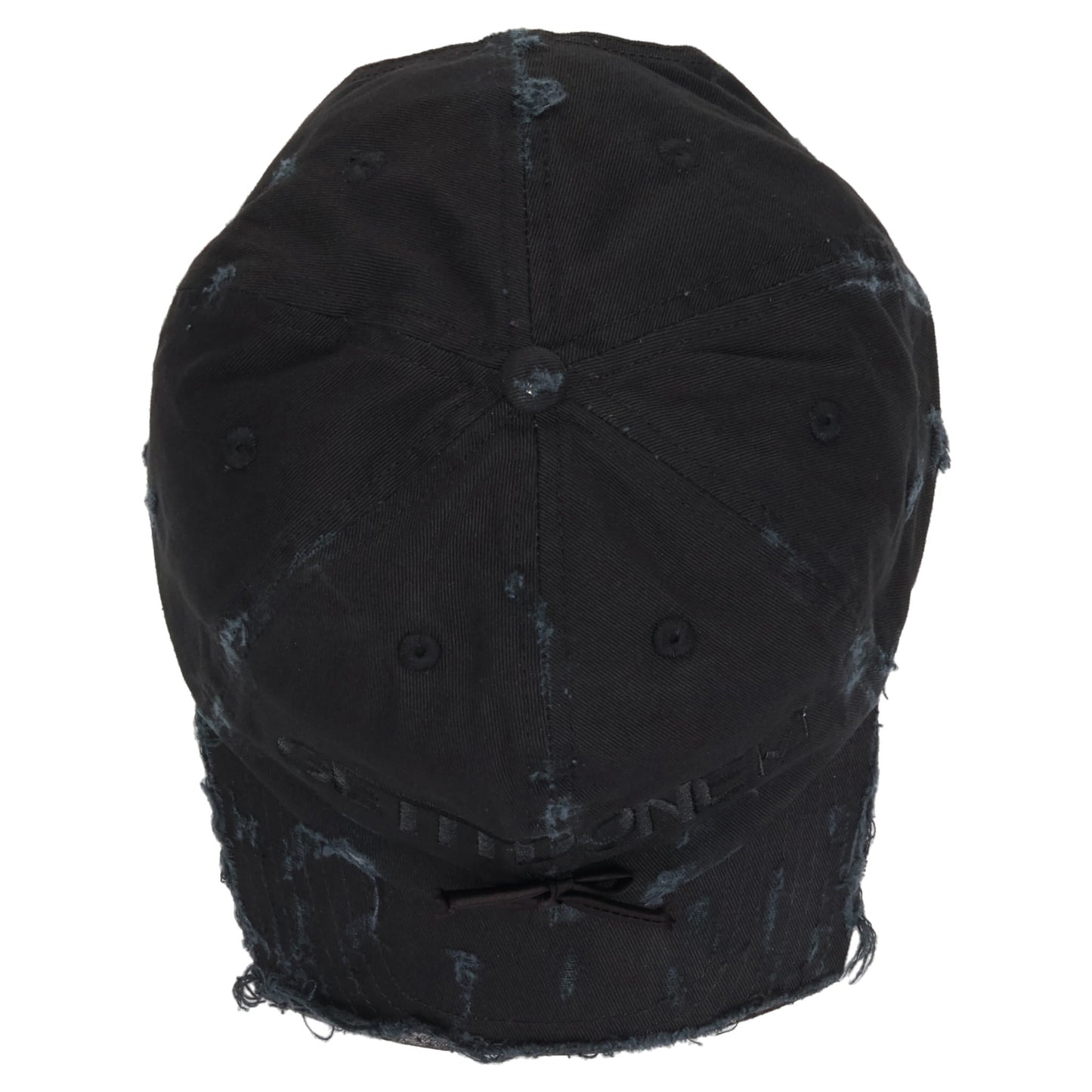 GETITDONE DISTRESSED BASEBALL HAT / BLACK