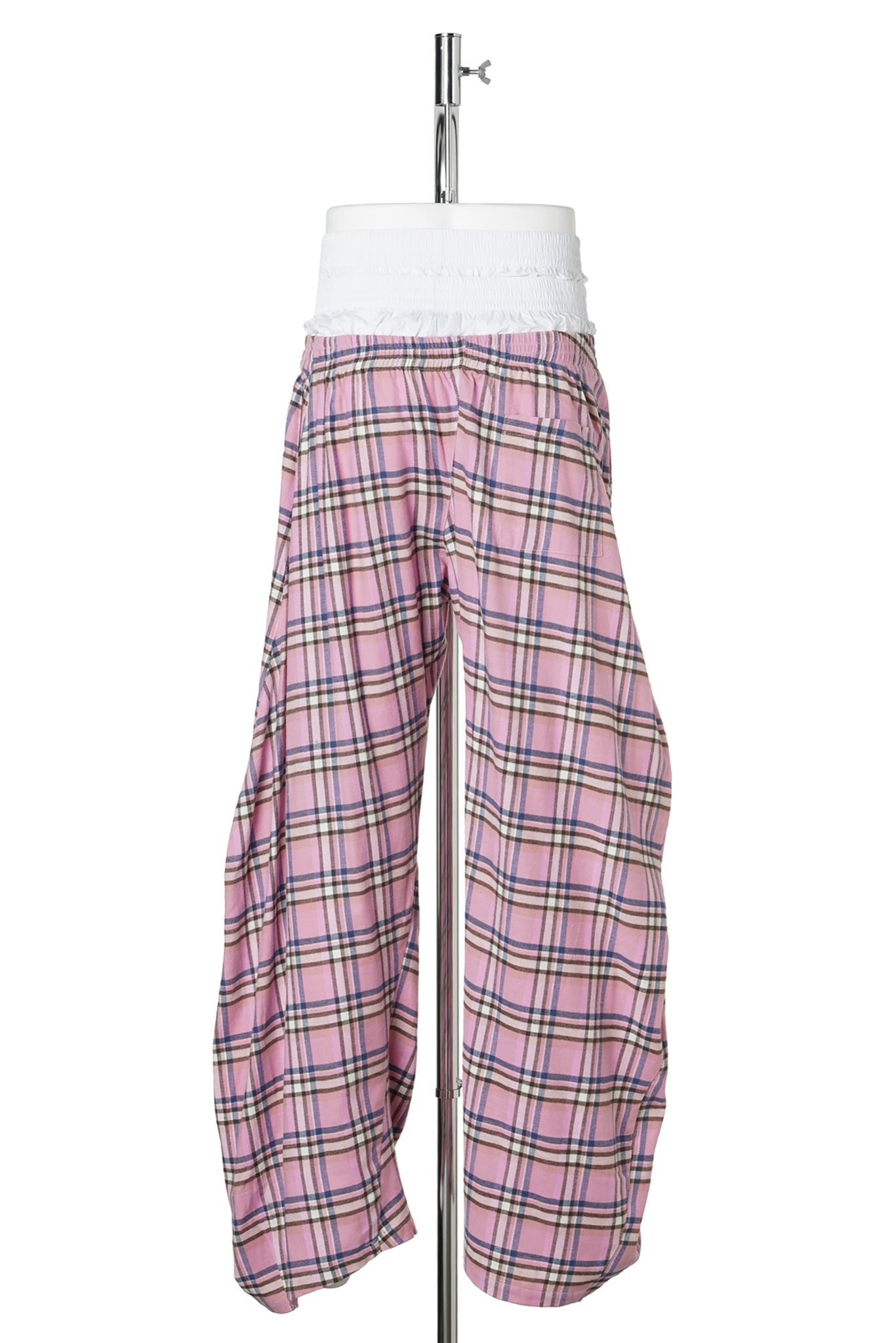 STACKED PANTS / PINK/YELLOW