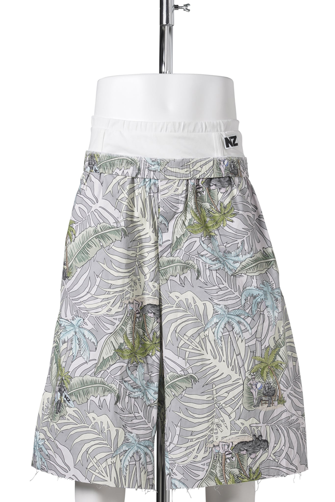 PALM PRINT SHORTS / MULTICOLOUR
