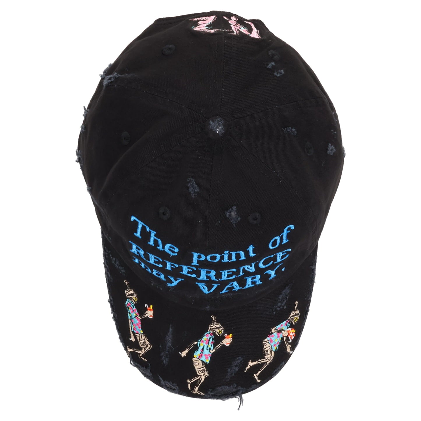 THE POINT OF REFERENCE MAY VARY DADDY BASEBALL HAT / BLACK