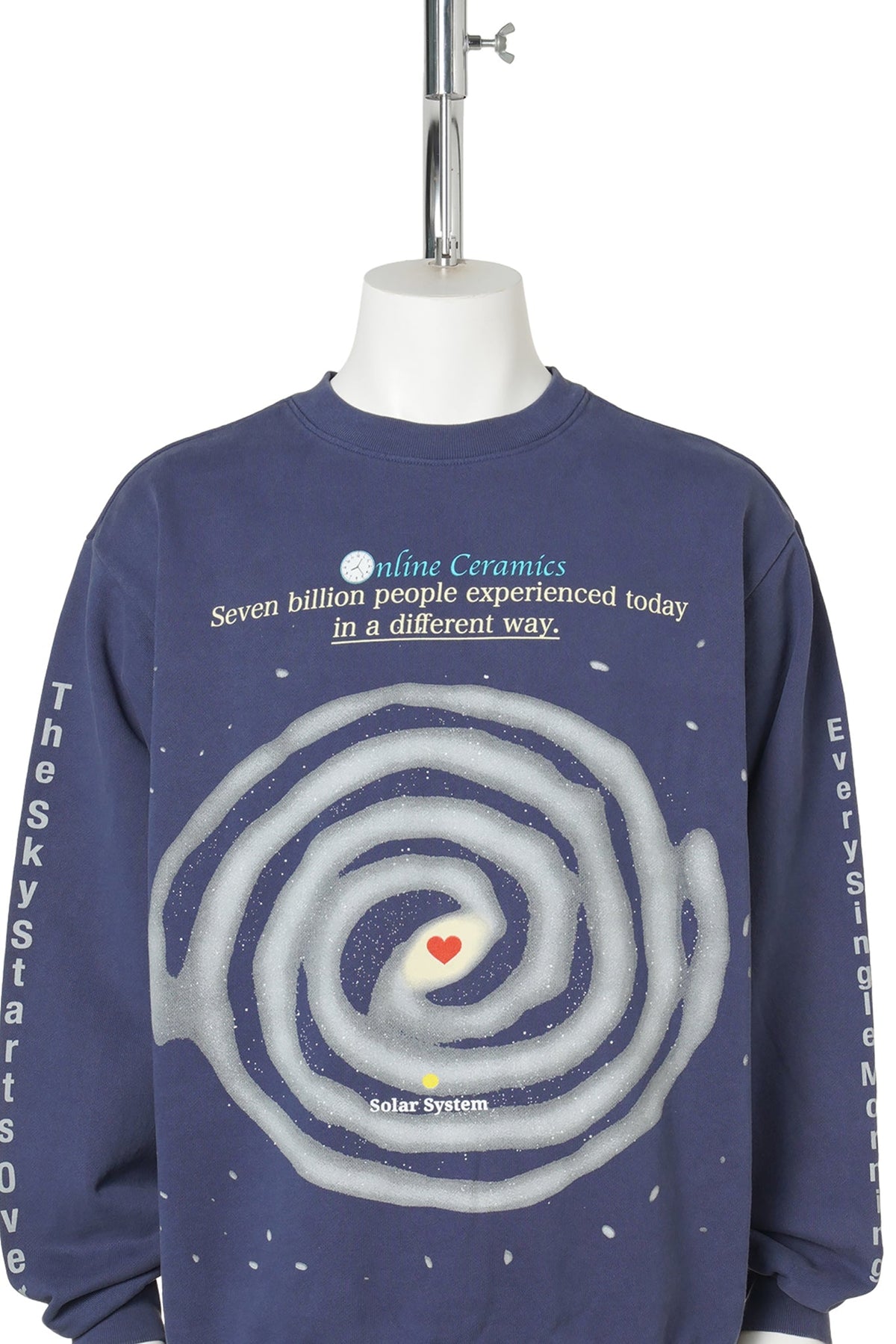 EVERY SINGLE DAY CREW 380GSM FLEECE / NAVY