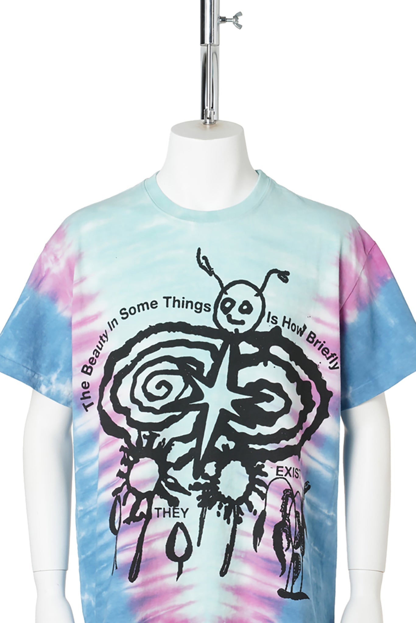 THE BEAUTY IN SOME THINGS SS TEE / HAND DYED V-DYE