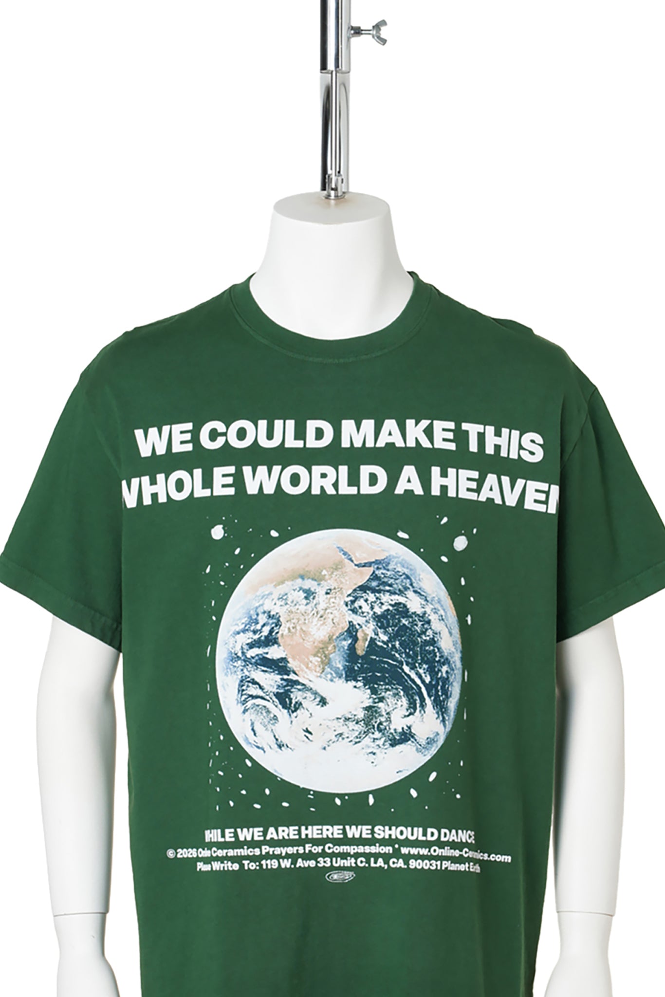 WHOLE WORLD HEAVEN SS TEE / IVY