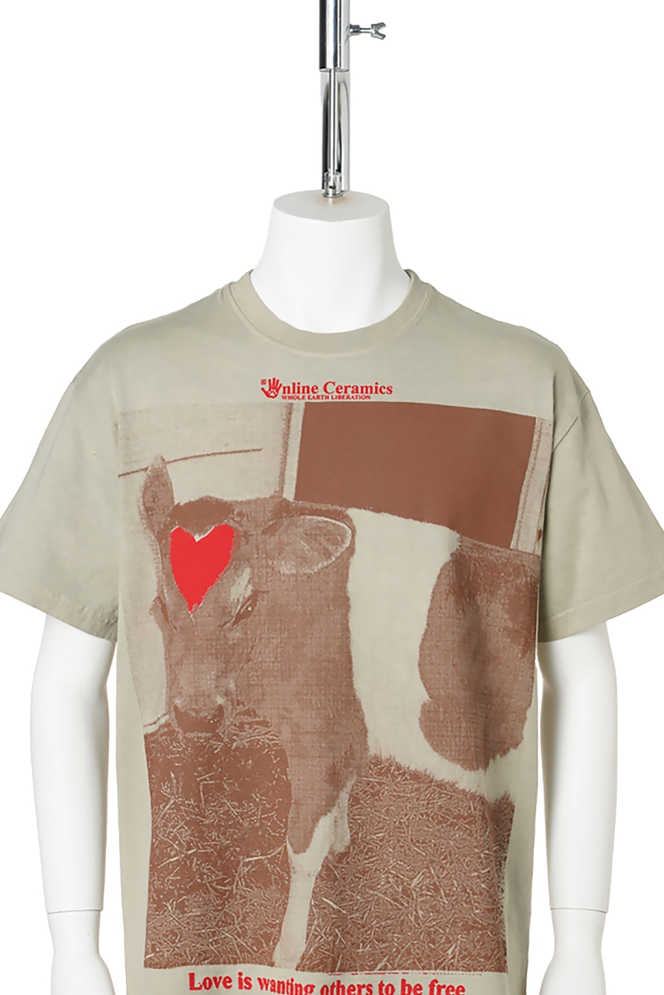 WANTING OTHERS TO BE FREE SS TEE / HAND DIP DYED
