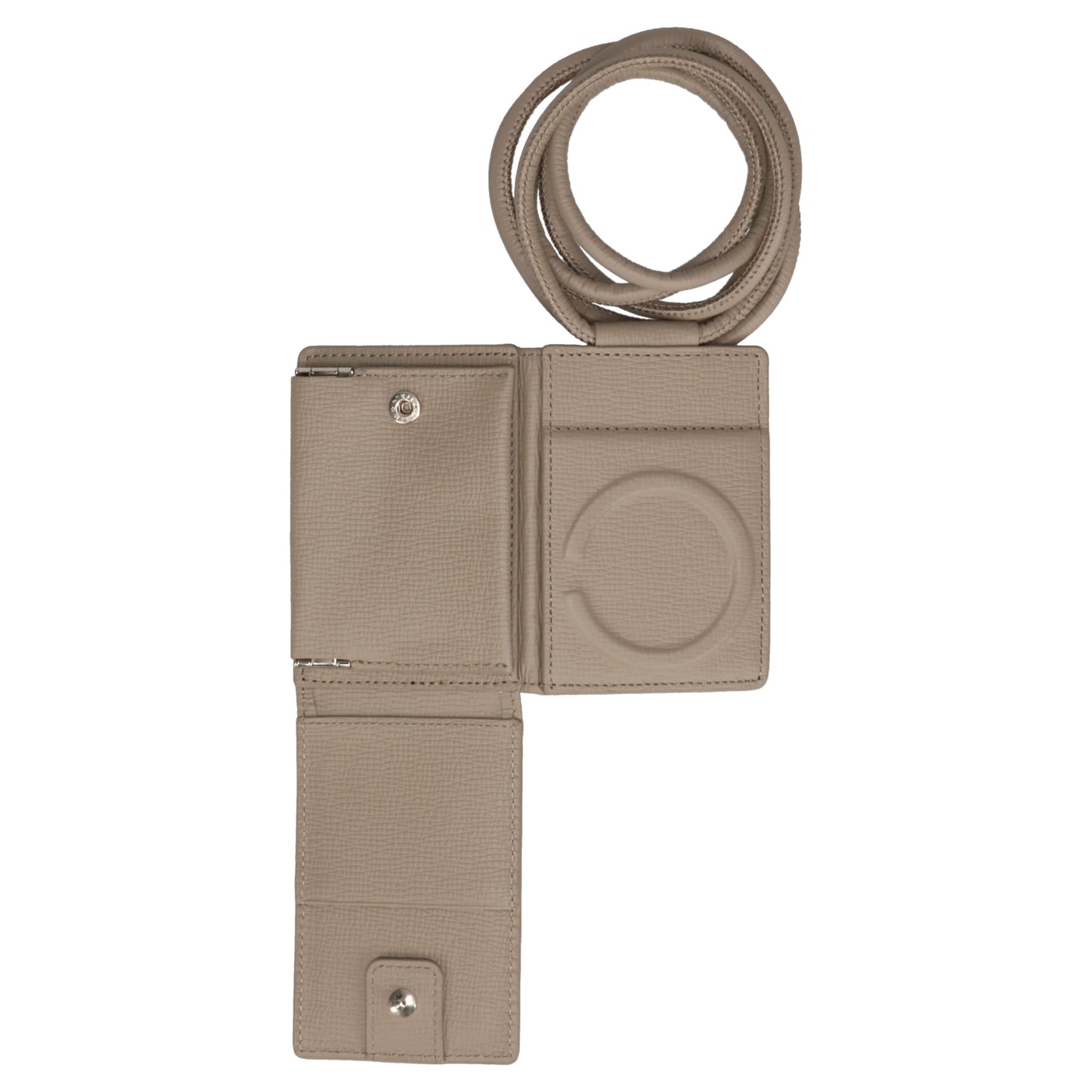 iPhone ACCESSORY-SHOULDER STRAP WALLET / TAUPE