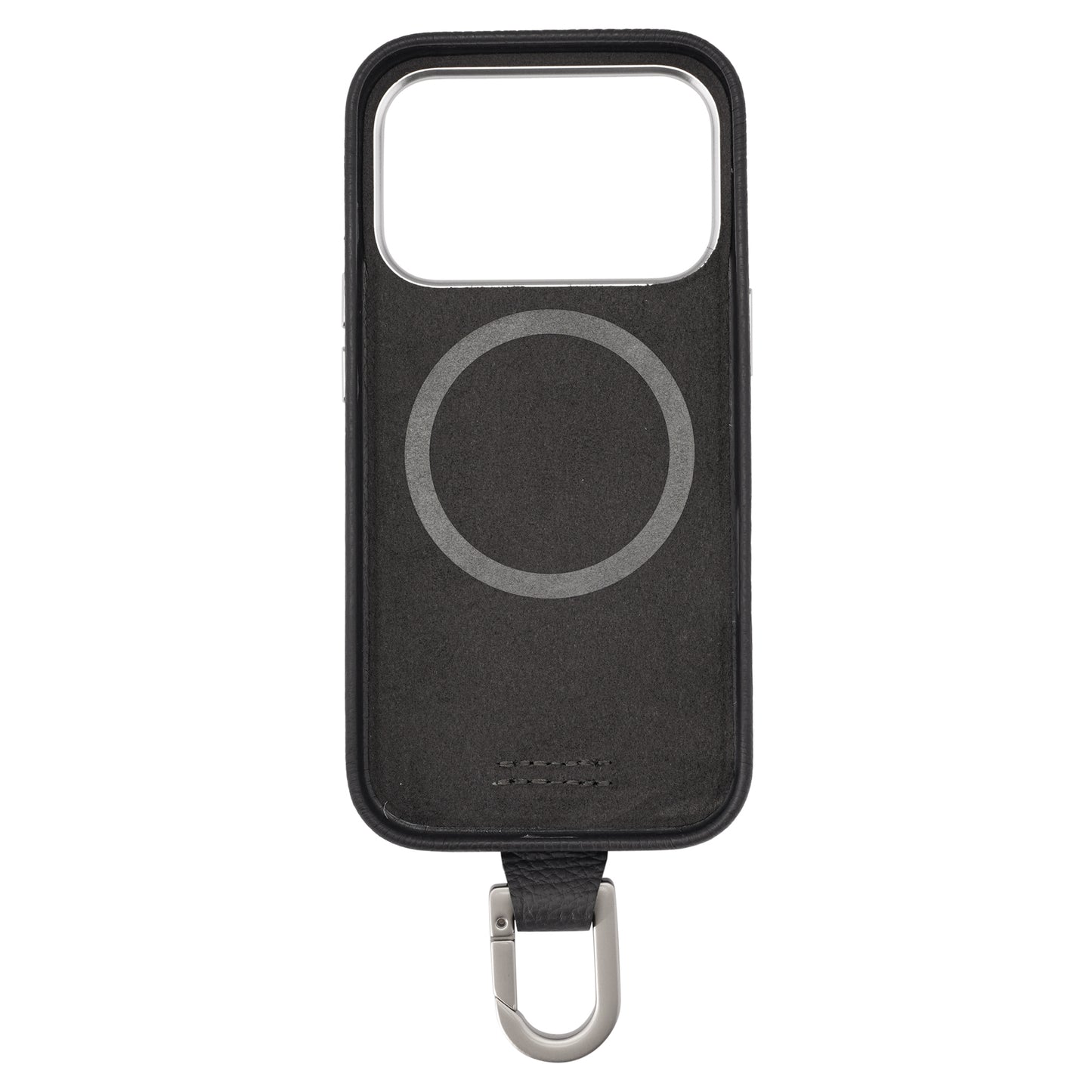 iPhone CASE (カラビナ付)【17. 16. 15. 14. 13】/ BLACK