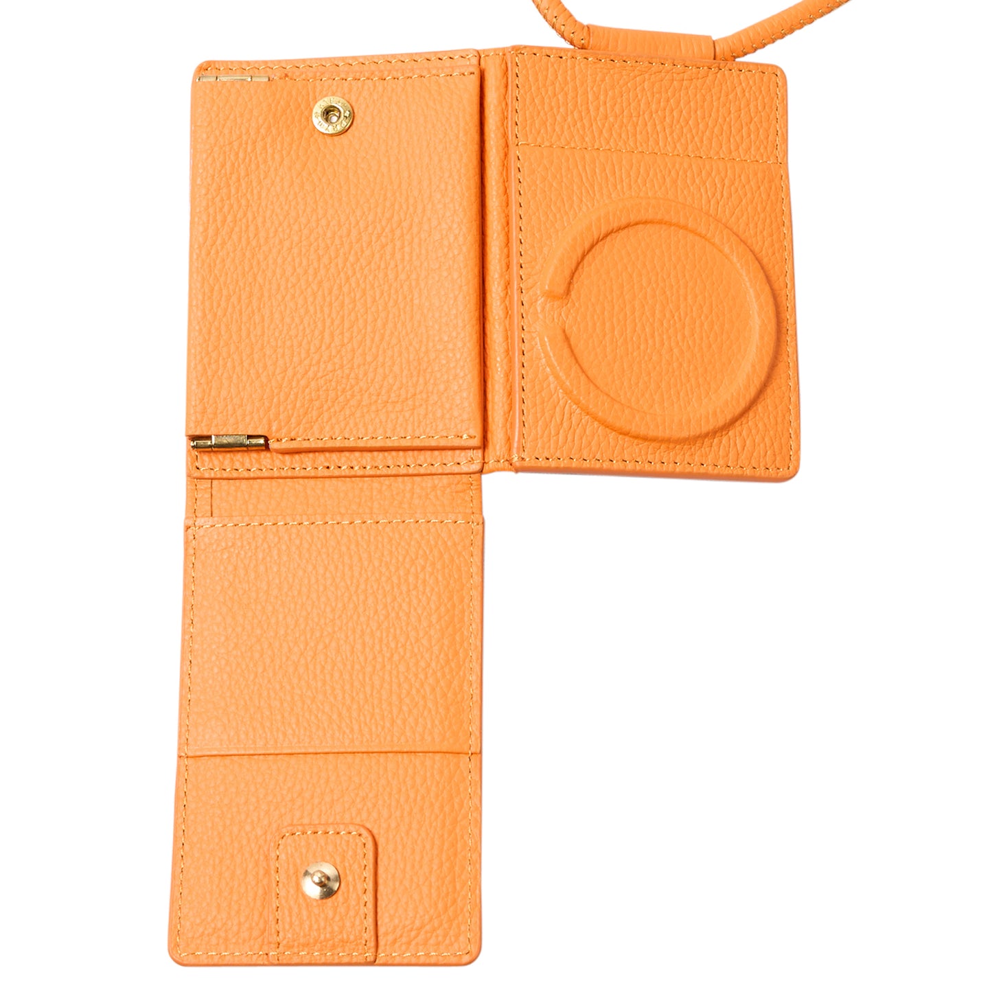 iPhone ACCESSORY-SHOULDER STRAP WALLET / PUMPKIN