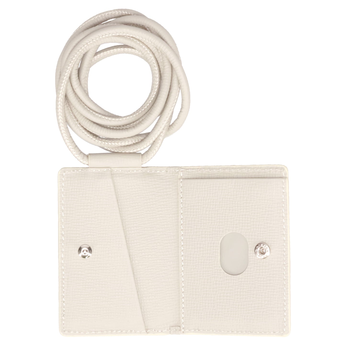 iPhone ACCESSORY-SHOULDER STRAP CARD CASE / MARSHMALLOW