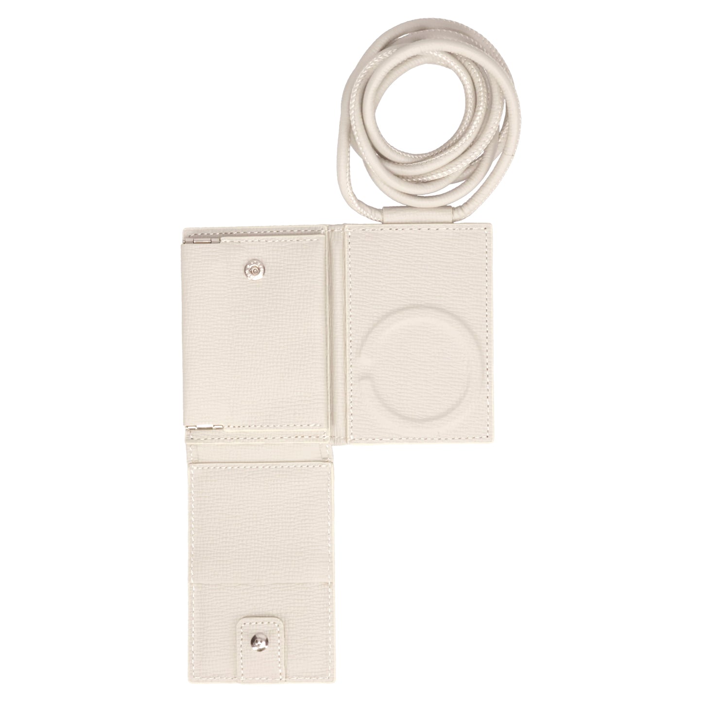 iPhone ACCESSORY-SHOULDER STRAP WALLET / MARSHMALLOW