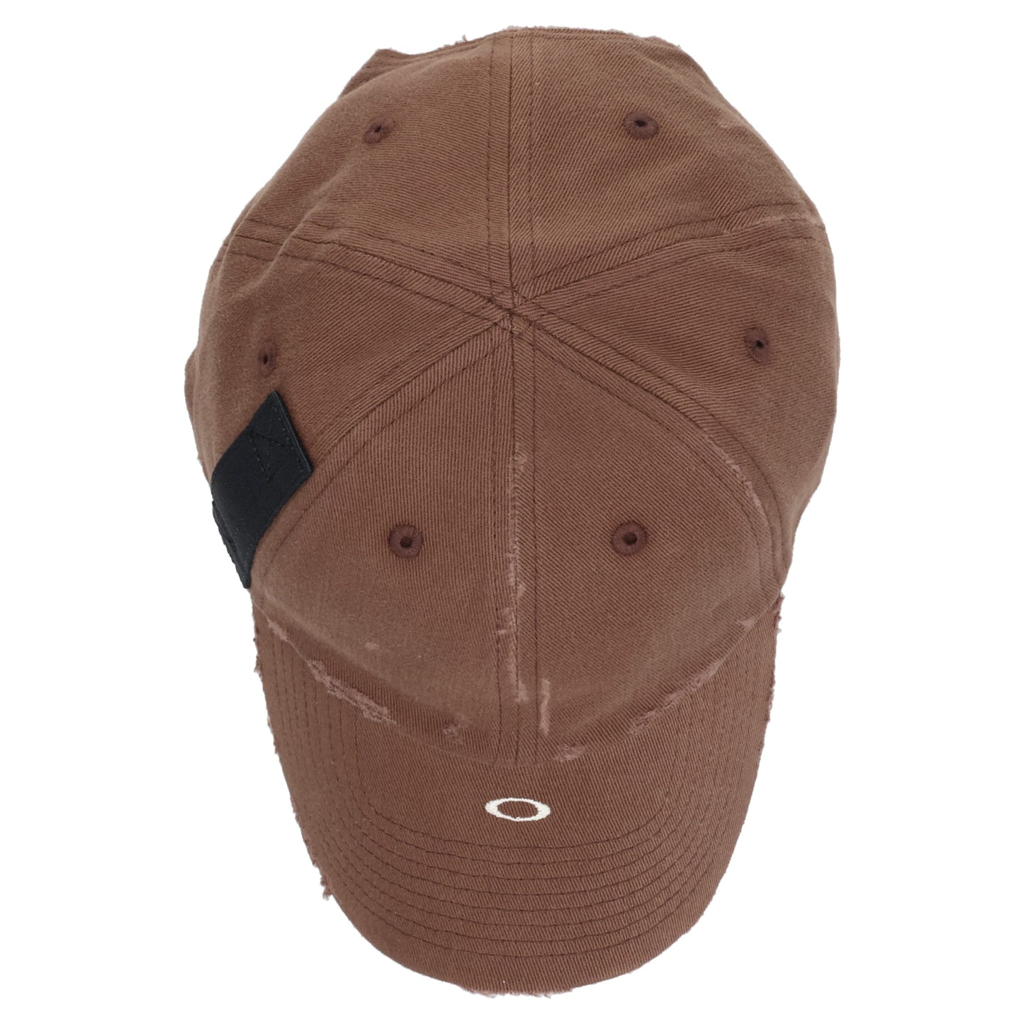 NANO LOGO STUDDED CAP / DARK BROWN