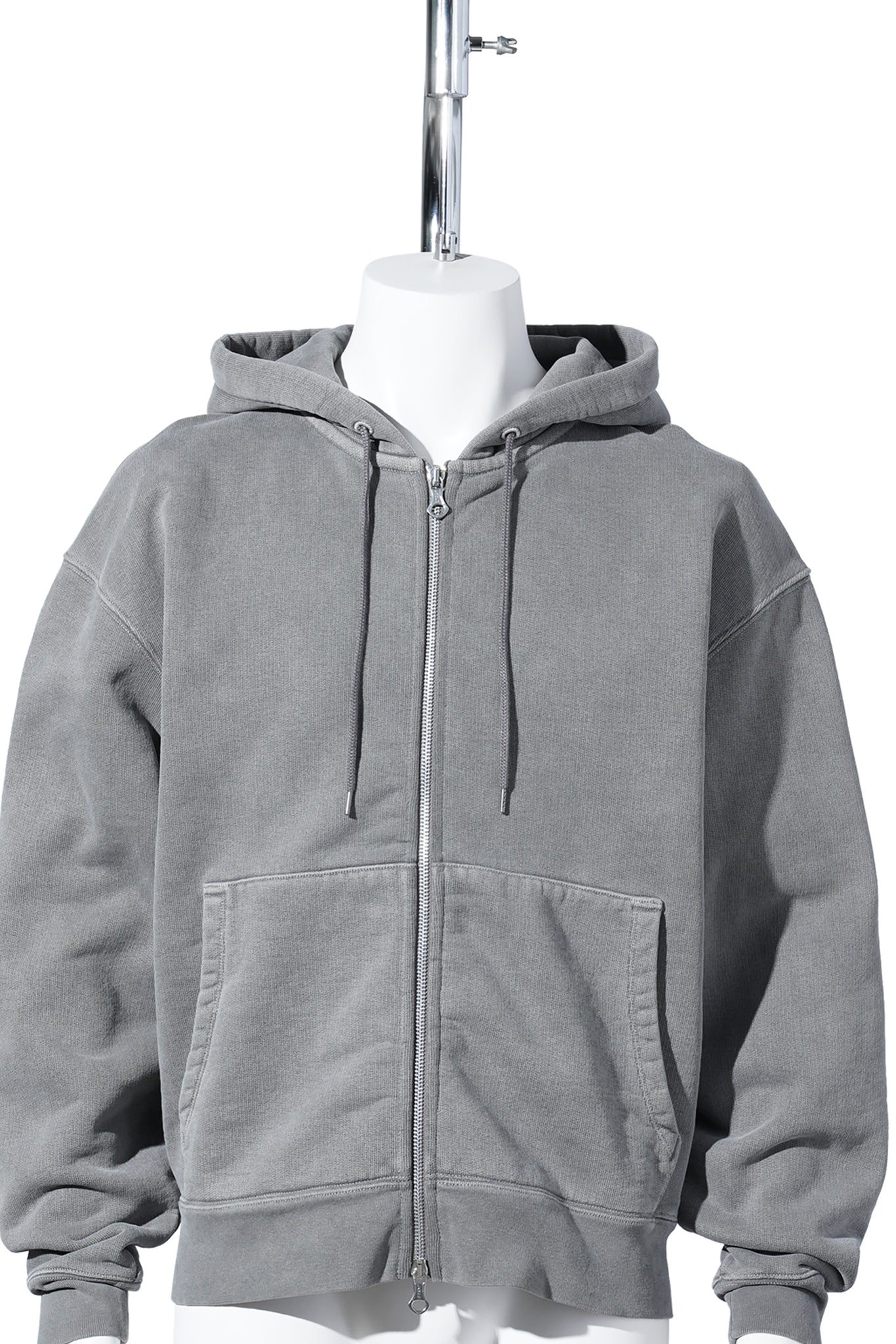 RASCAL HOOD / WORN BLACK HEFTY FLEECE