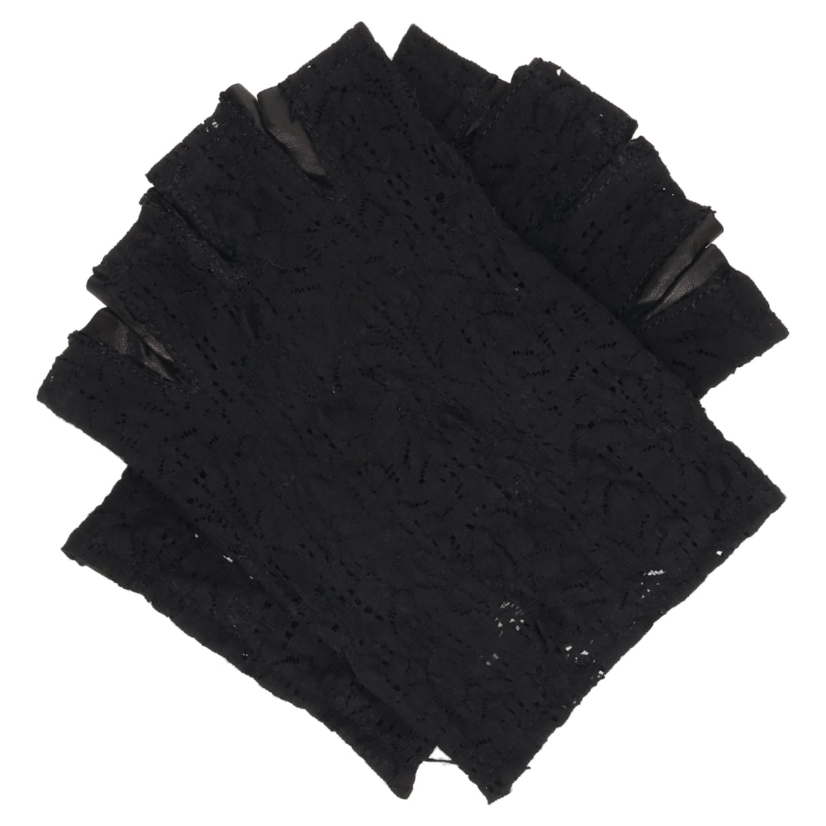 BIKER GLOVE / BLACK LOTUS SHRUNKEN LACE