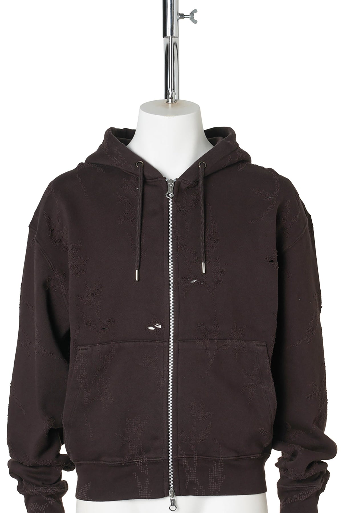 RASCAL HOOD / BURNT BOUQUET STAR FLEECE