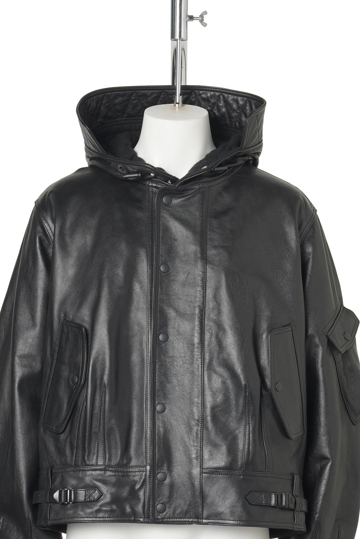 ORBIT JACKET / MALLEABLE BLACK BULLHIDE