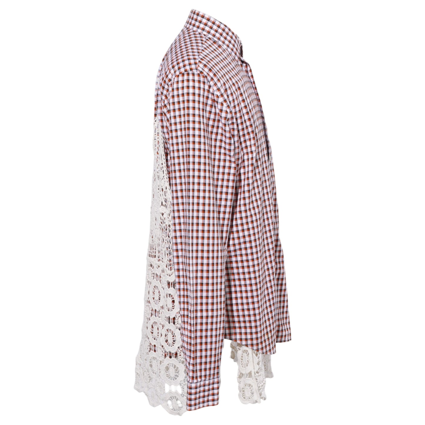 SHIRT WITH LACE TOP / MULTI